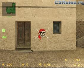   Counter Strike Source - Pirate Skull