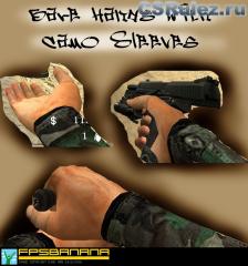 ,    - Bare Hands With Camo Sleeves