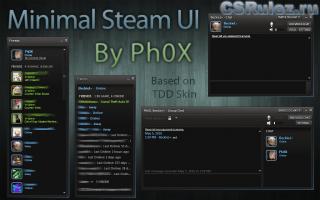  - Steam Minimal UI