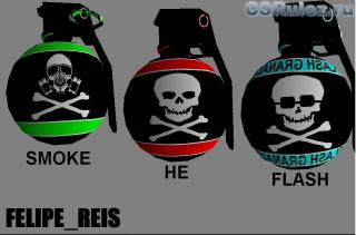     CS - Skull Grenade Pack