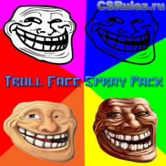   Counter Strike Source - Troll Face Spray Pack