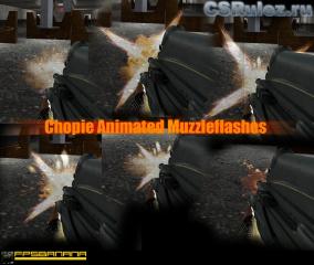   CSS - Chopie animed Muzzleflashes