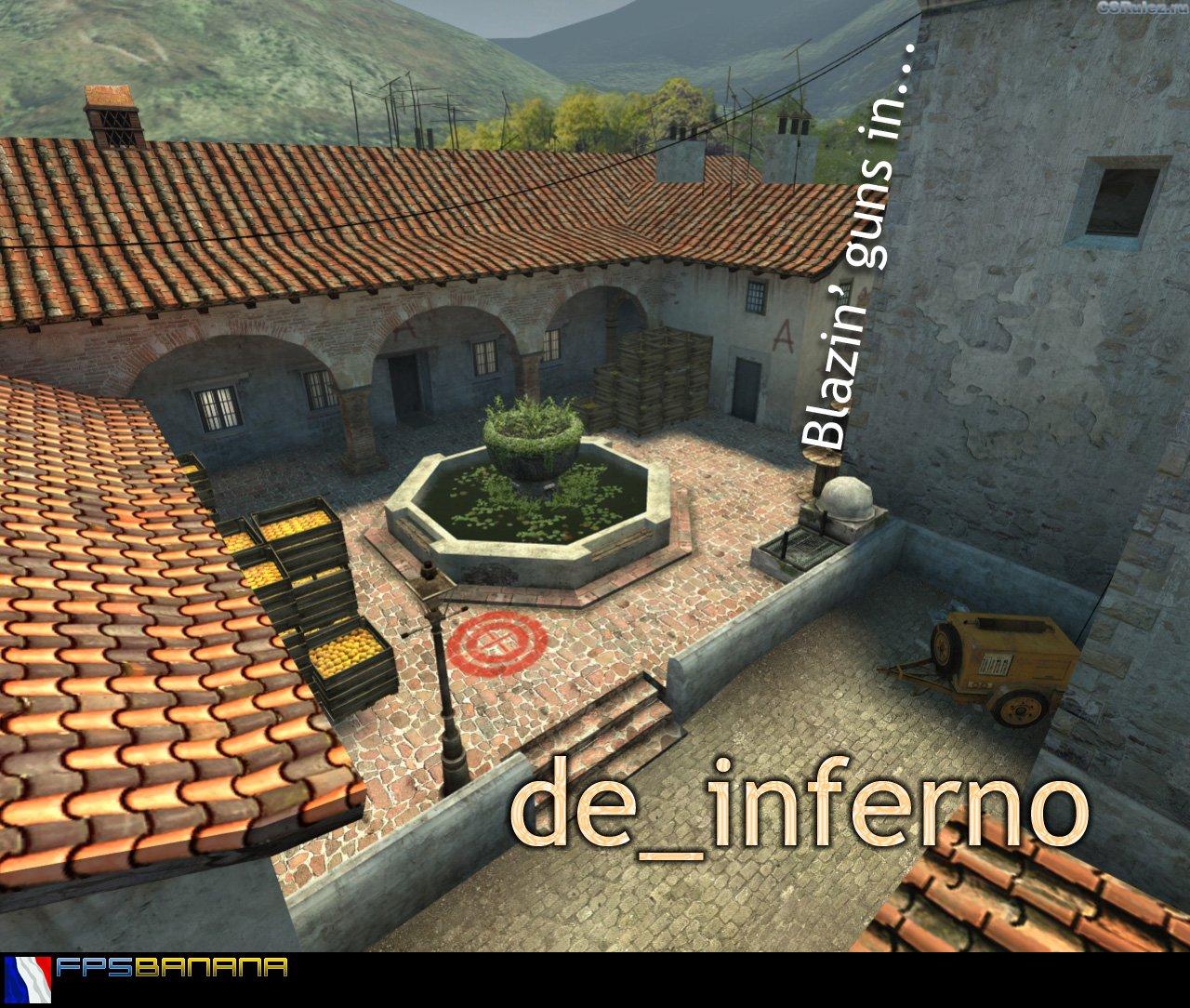 Cs source maps. Де Инферно КС 1.6. Инферно CS 1.6. Карта Inferno CS 1.6. Карта контр страйк Инферно.